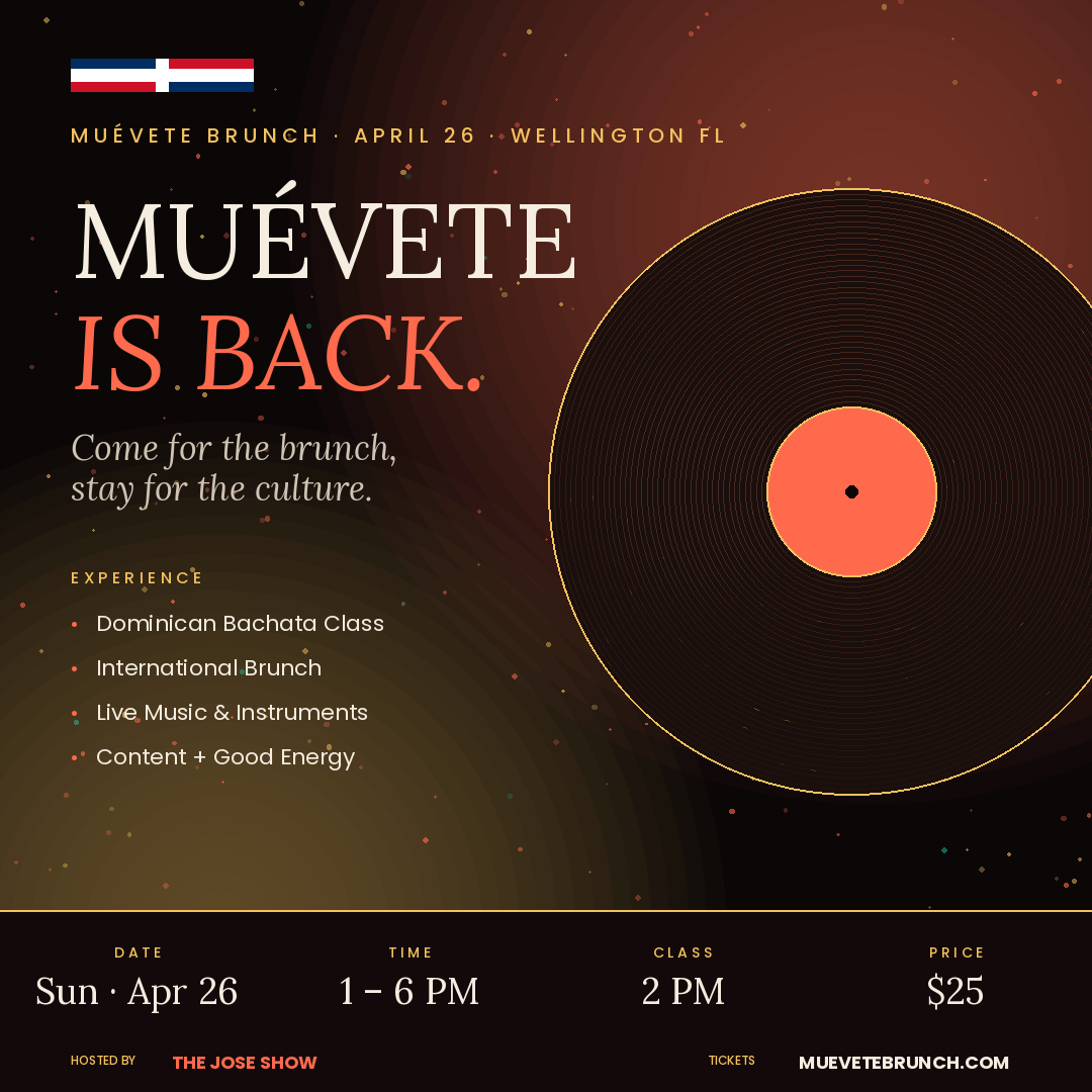 Muévete Brunch flyer